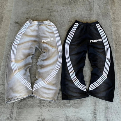 Baggy Stripe Pants